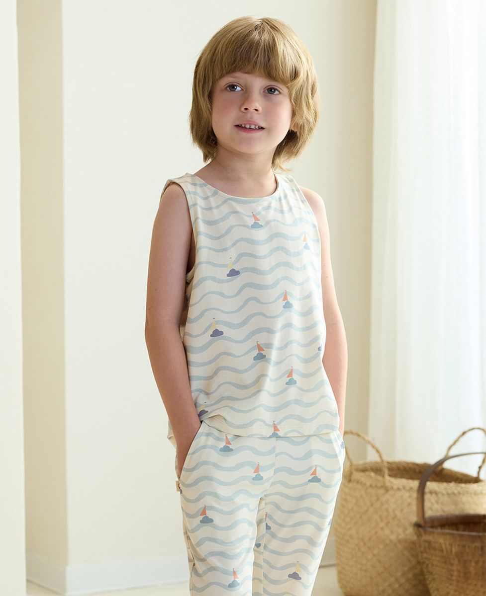 Petite Revery Quick Dry Cooling Cotton Tank Top- Sea La Vie