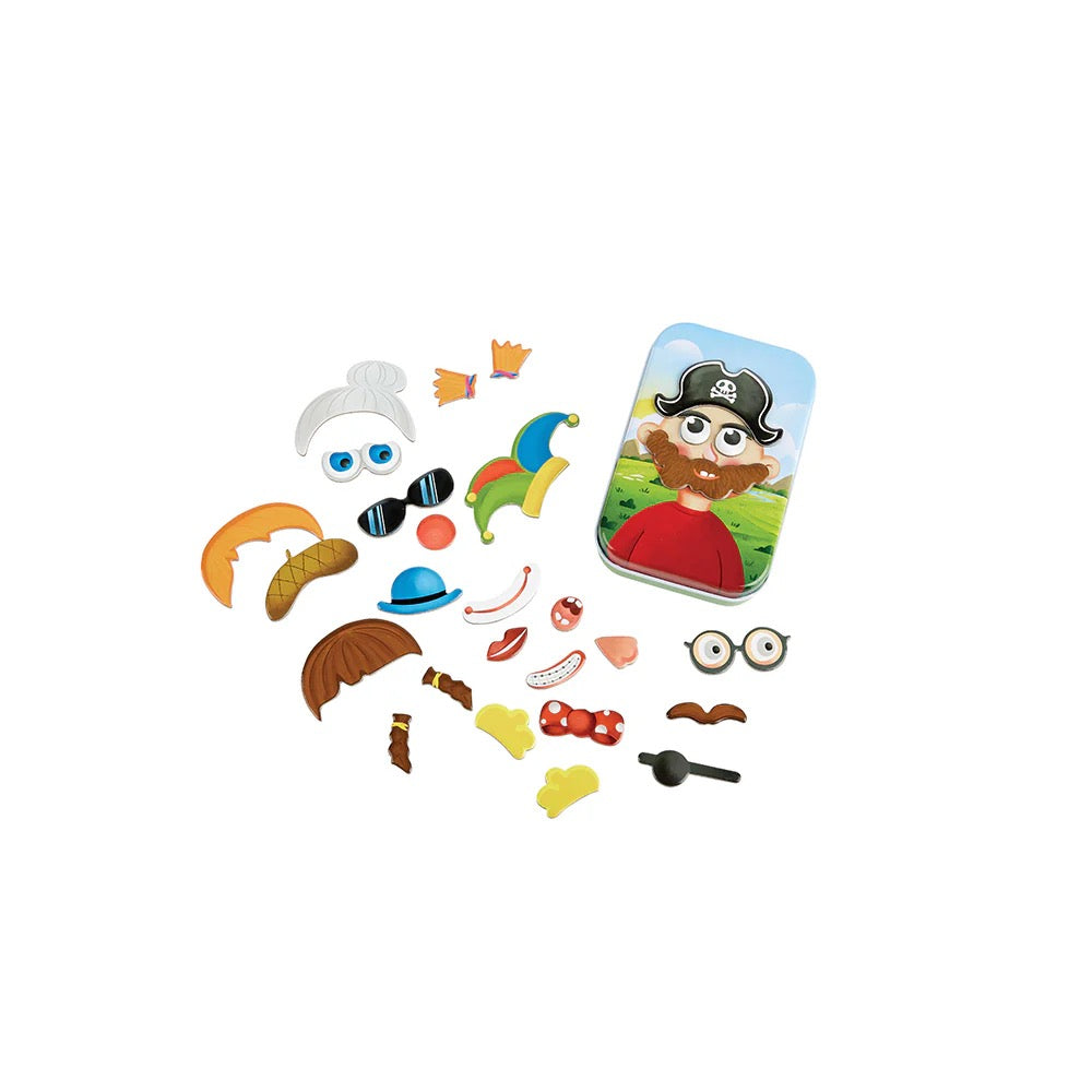 FUNNY FACE MAGNETIC SET – HAPE
