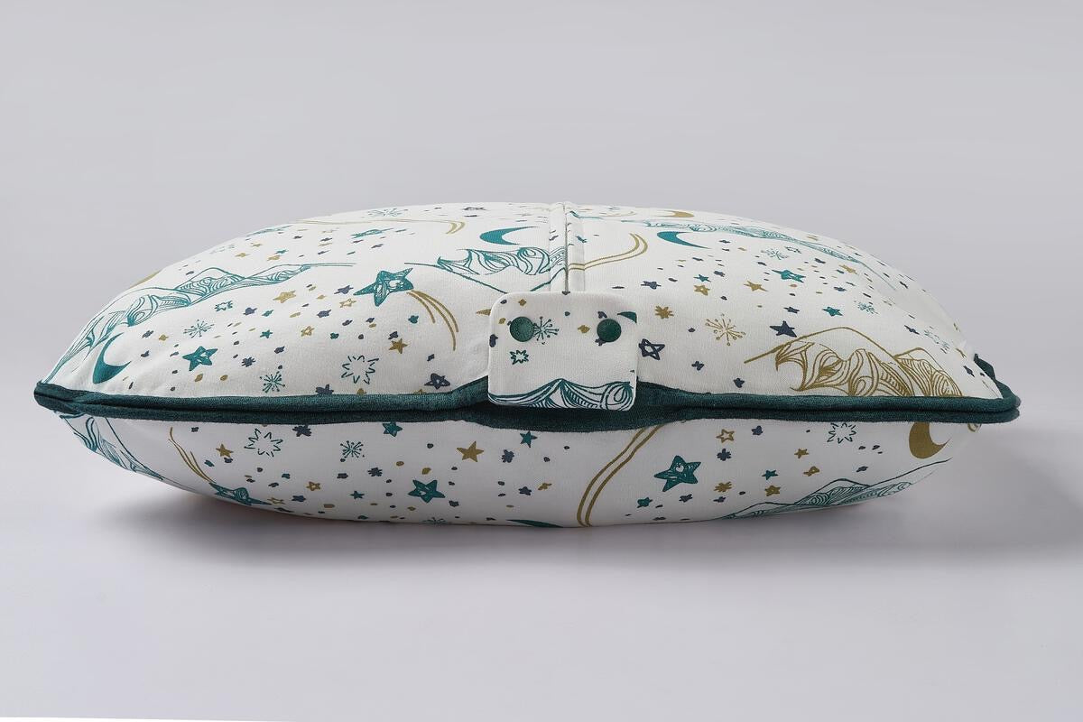 Nest Designs Swaddle Sleep Bag 1.0 TOG (Organic Cotton) - Stars White