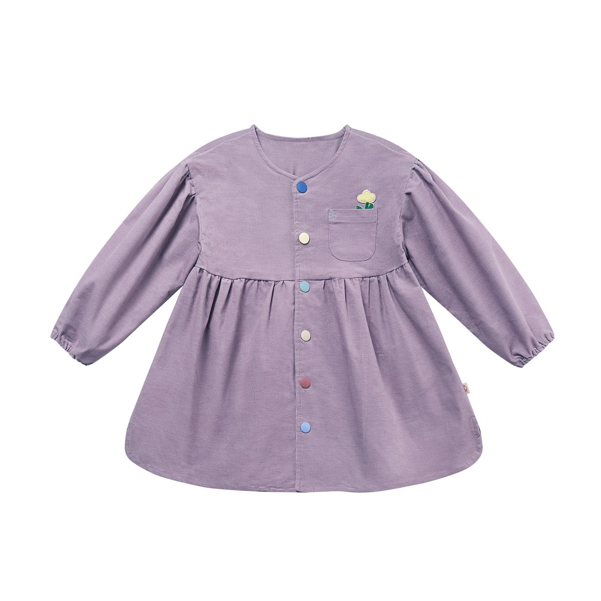 Petite Revery Corduroy Dress - Lilac Blush