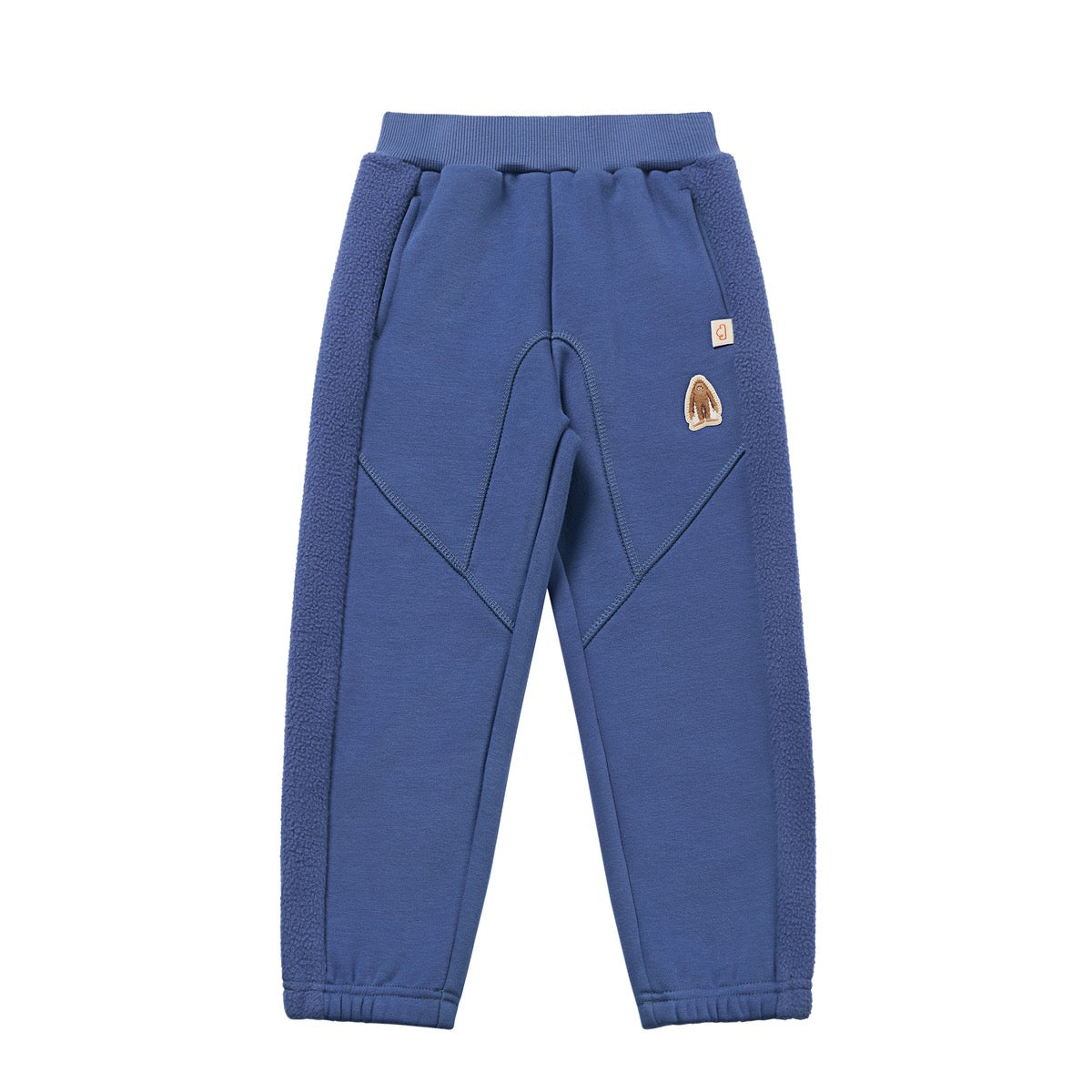 Petite Revery Recycled Fleece Pants - Deep Sea Blue