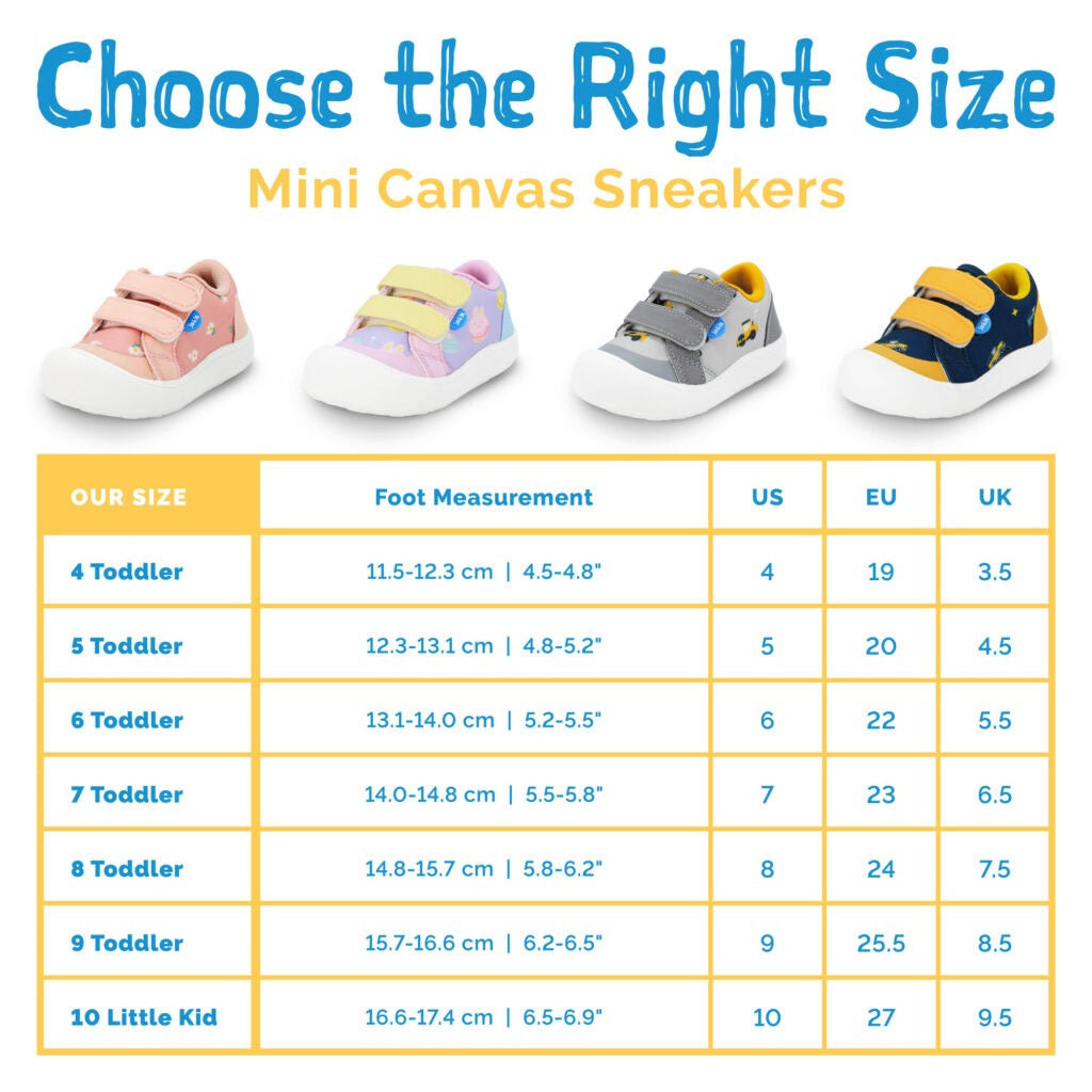 Jan and Jul Toddler Mini Canvas Sneakers