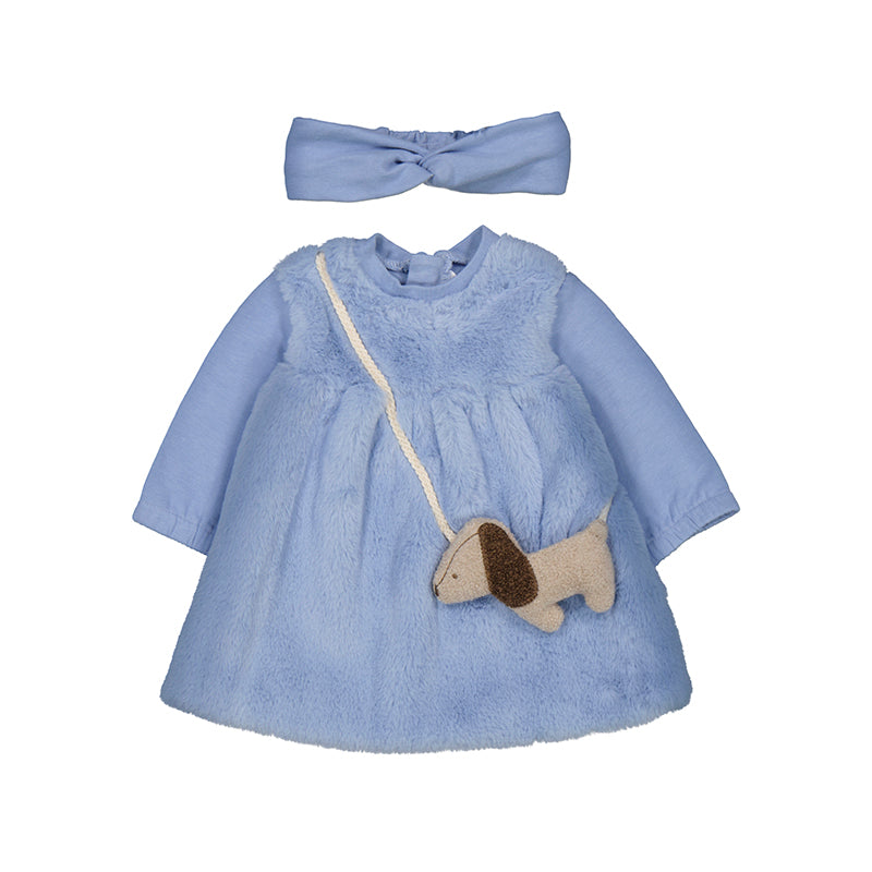 Mayoral Dress - Dream Blue