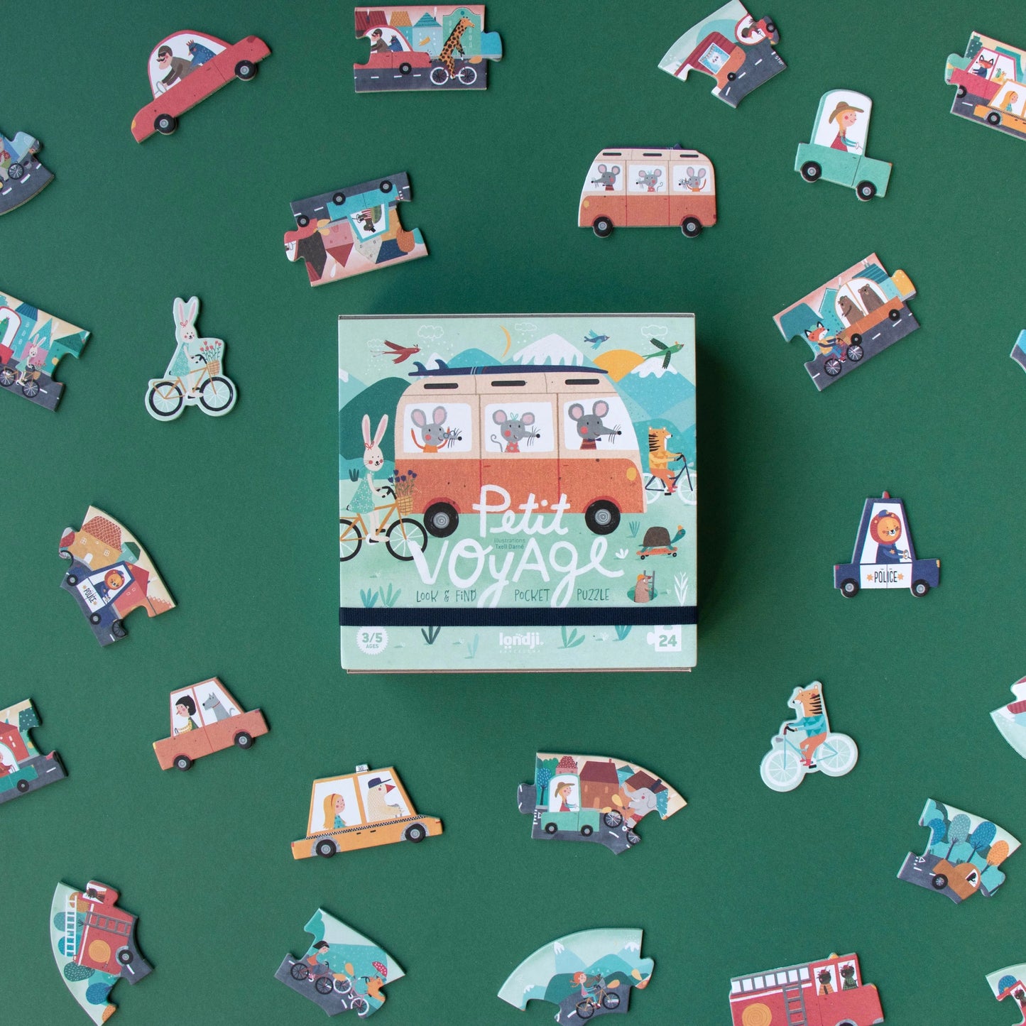 LONDJI - POCKET PUZZLE - PETIT VOYAGE LOOK & FIND PUZZLE