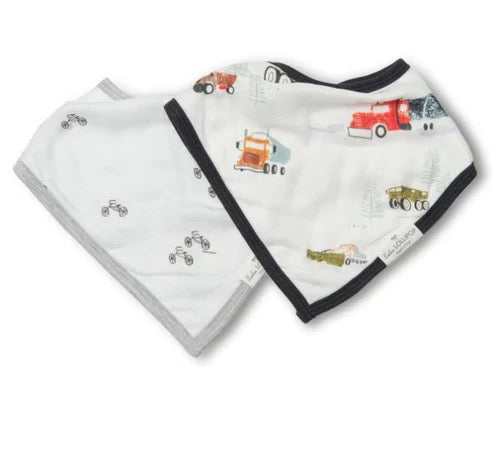 LOULOU LOLLIPOP Bandana Bib Set