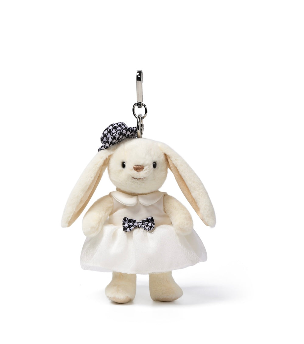 Mchugs White Dress Smiling Leveret Charm