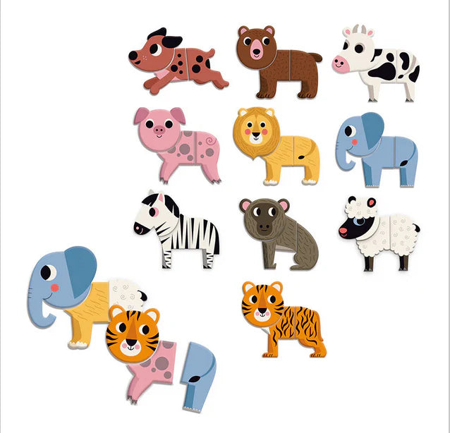 VILAC Mix and Match Animal Magnets by Ingela P Arrhenius