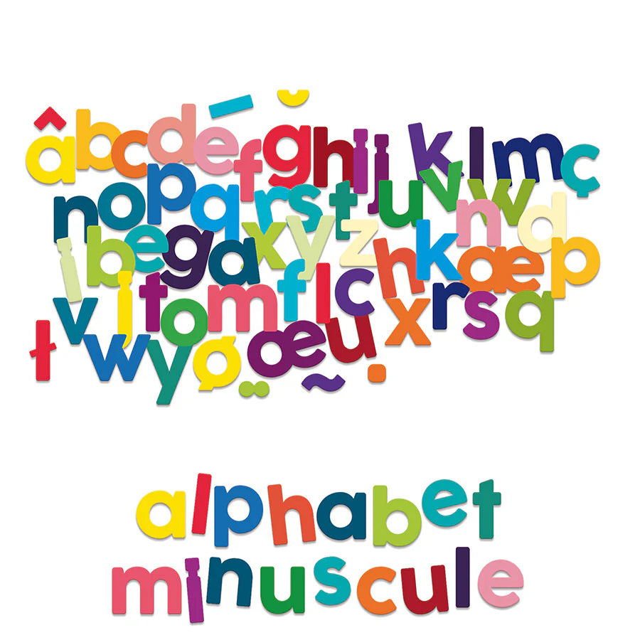 VILAC Alphabet Magnets Lowercase Letters 80 pcs