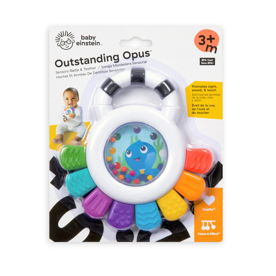 Baby Einstein Outstanding Opus™ Sensory Rattle & Teether