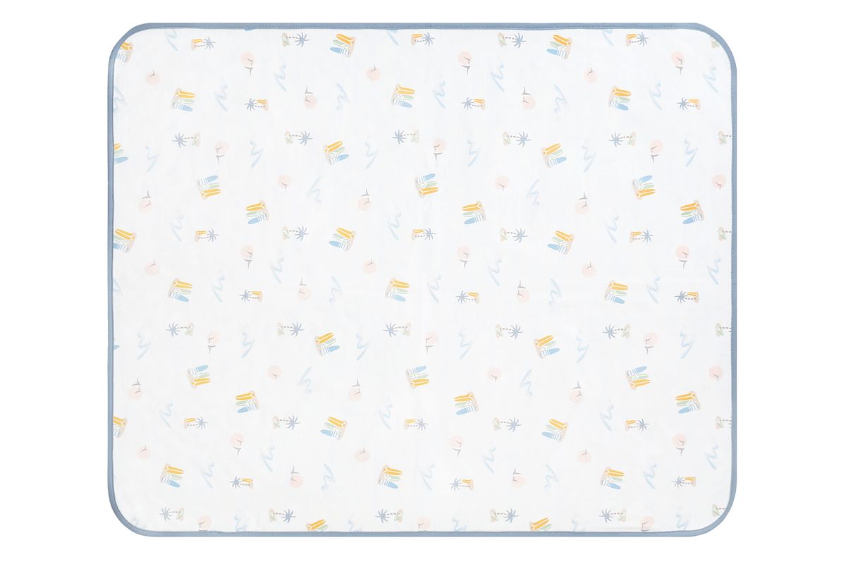 Nest Designs Waterproof Change Pad (Cotton, Large) - Surf Camp
