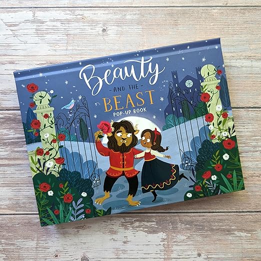 Beauty and the Beast Pop-Up Book Fairy Tale