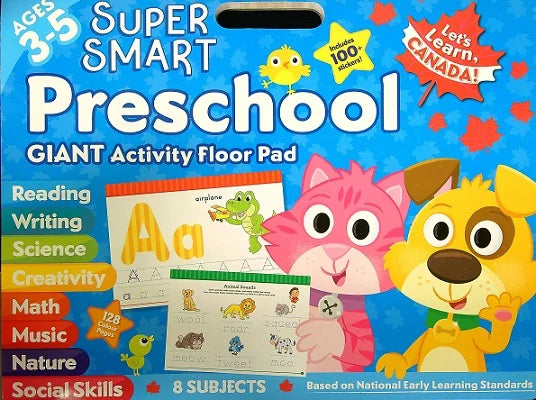 Preschool GIANT Activity Floor Plan (Super Smart)