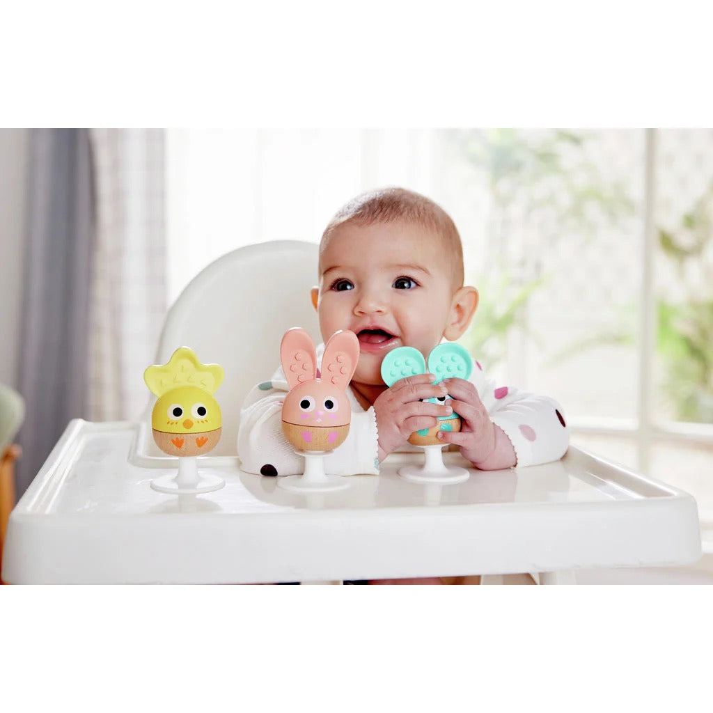 Hape® CHEERY CRITTER RATTLE TRIO