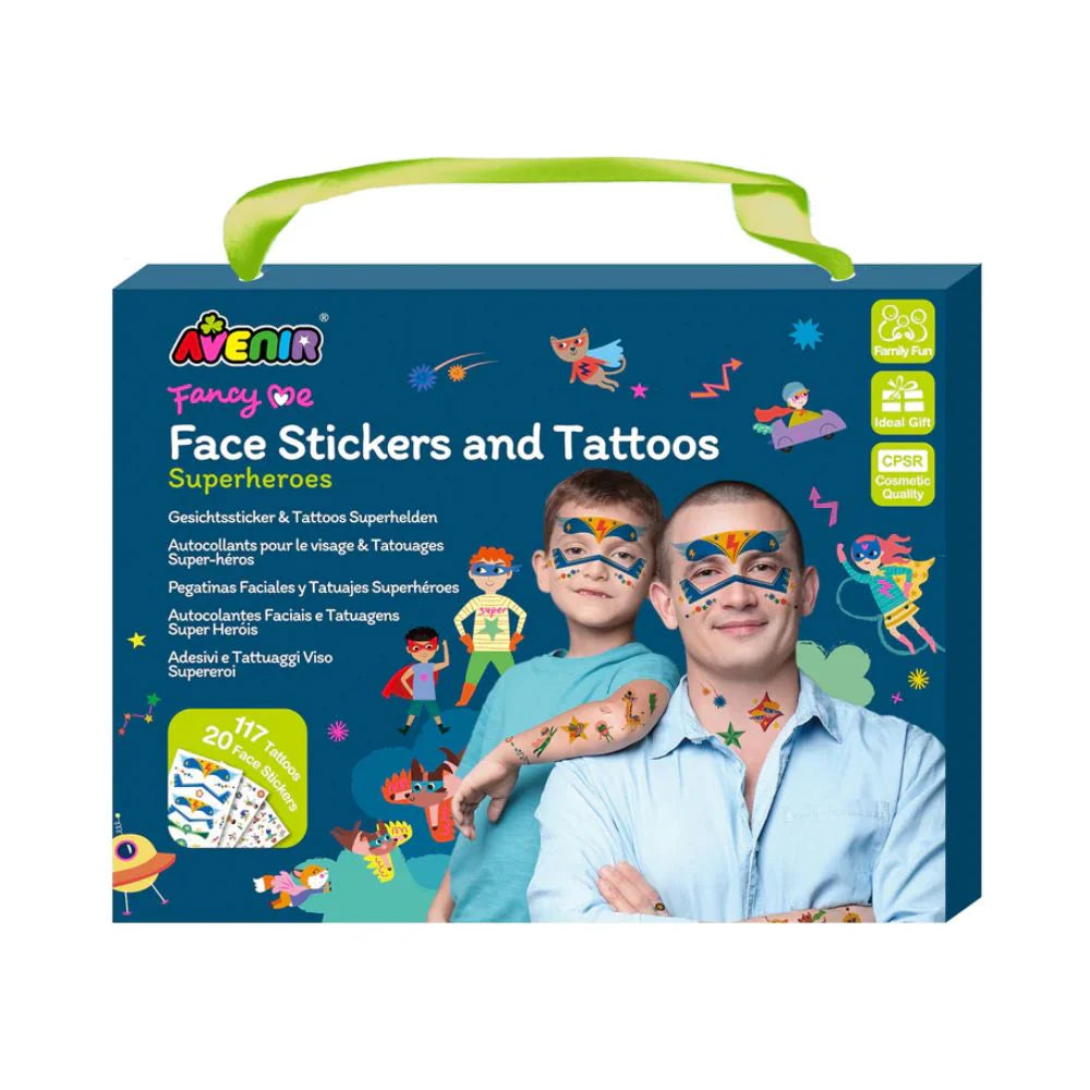 Avenir FANCY ME FACE STICKER & TATTOO