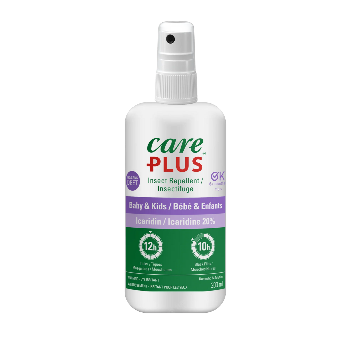 Care Plus® Insect Repellent - Icaridin Spray Kids and Baby - 200ml