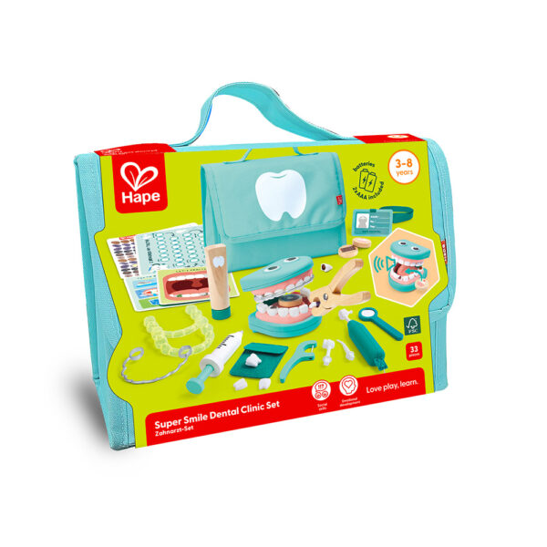 Hape® SUPER SMILE DENTAL CLINIC SET