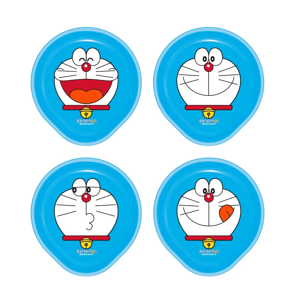 EDISON DORAEMON 4 PIECES PLATE SET