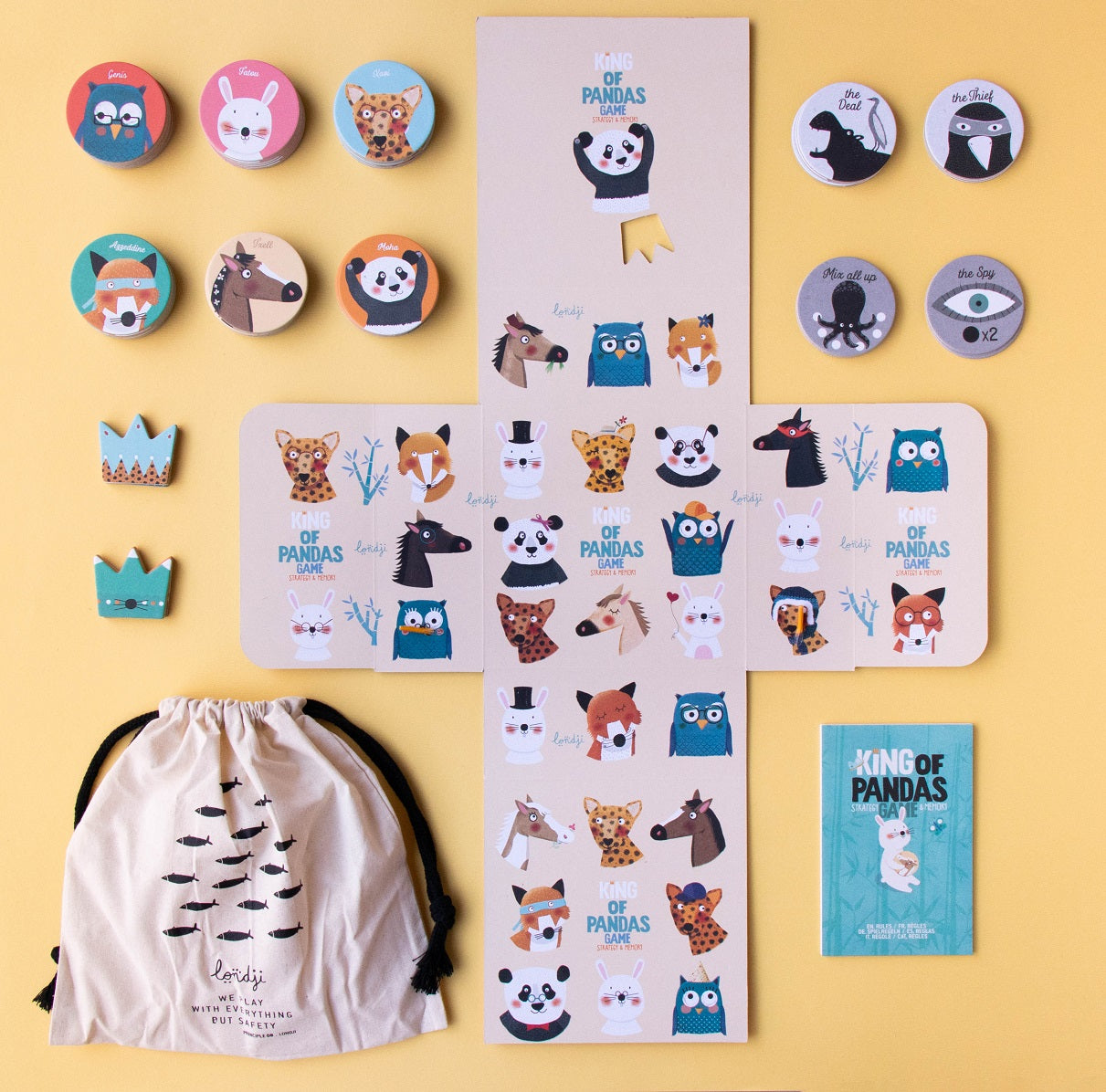 LONDJI - King of Pandas Strategy & Memory Game