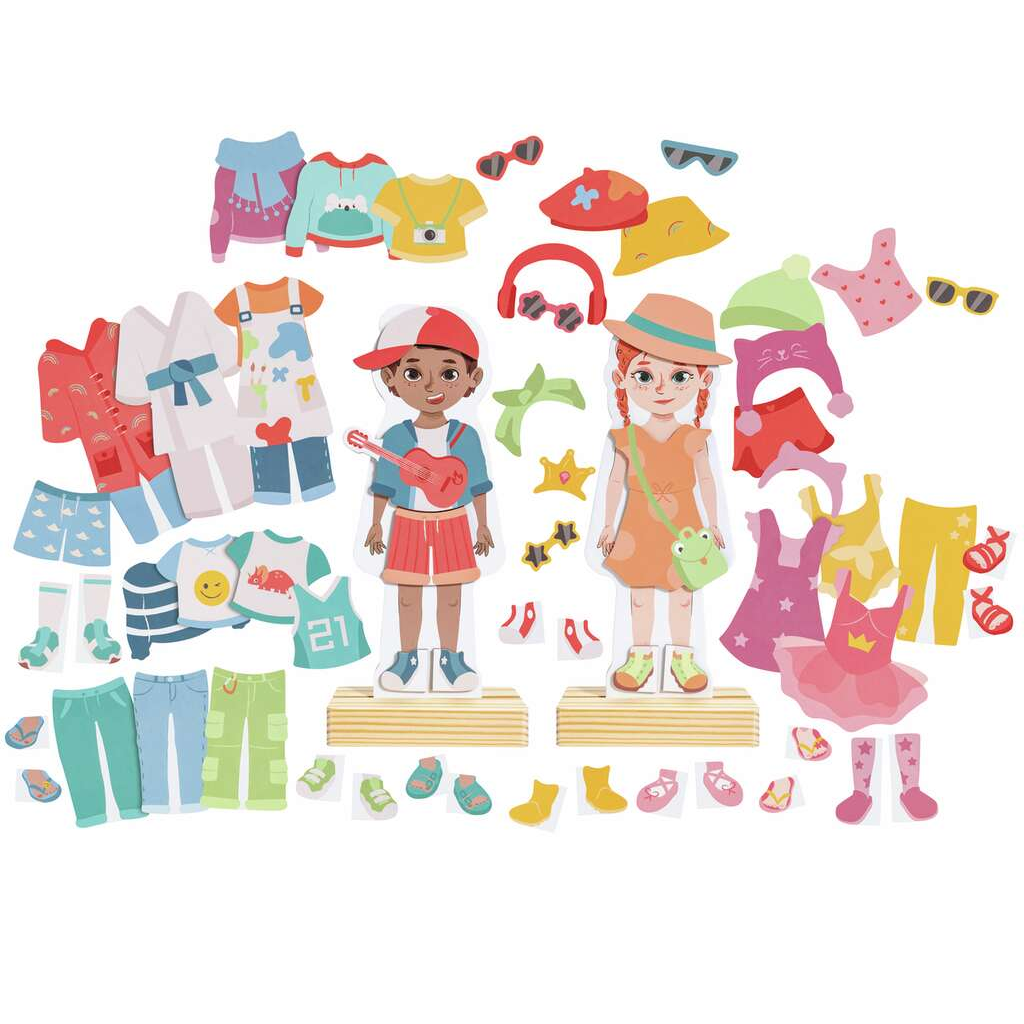 Hape - DRESS-UP MAGNETIC PUZZLE
