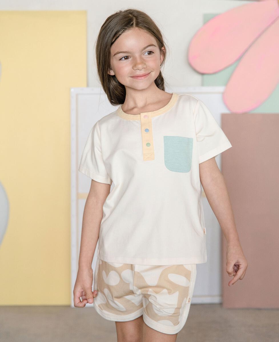 Petite Revery Quick Dry Cotton Shorts - Sunny Fields (Quick-Dry-Cotton-Shorts-Sunny-Fields)