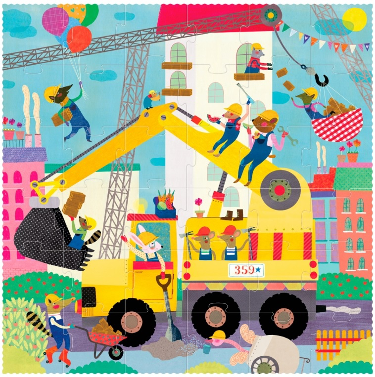 LONDJI Puzzle - I Want to be a Builder