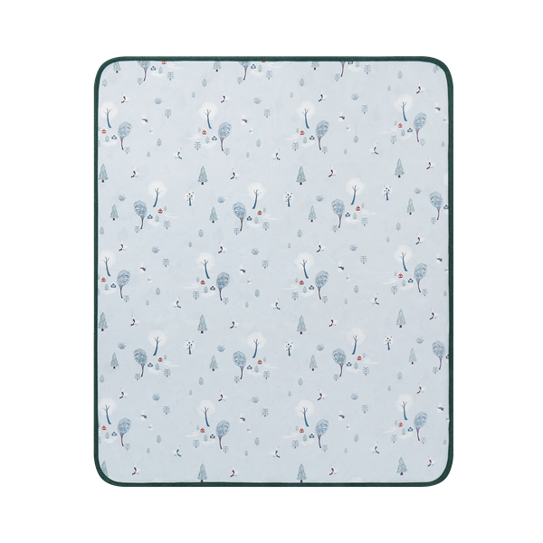 Nest Designs Waterproof Change Pad (Cotton, Large) - Winter Fun
