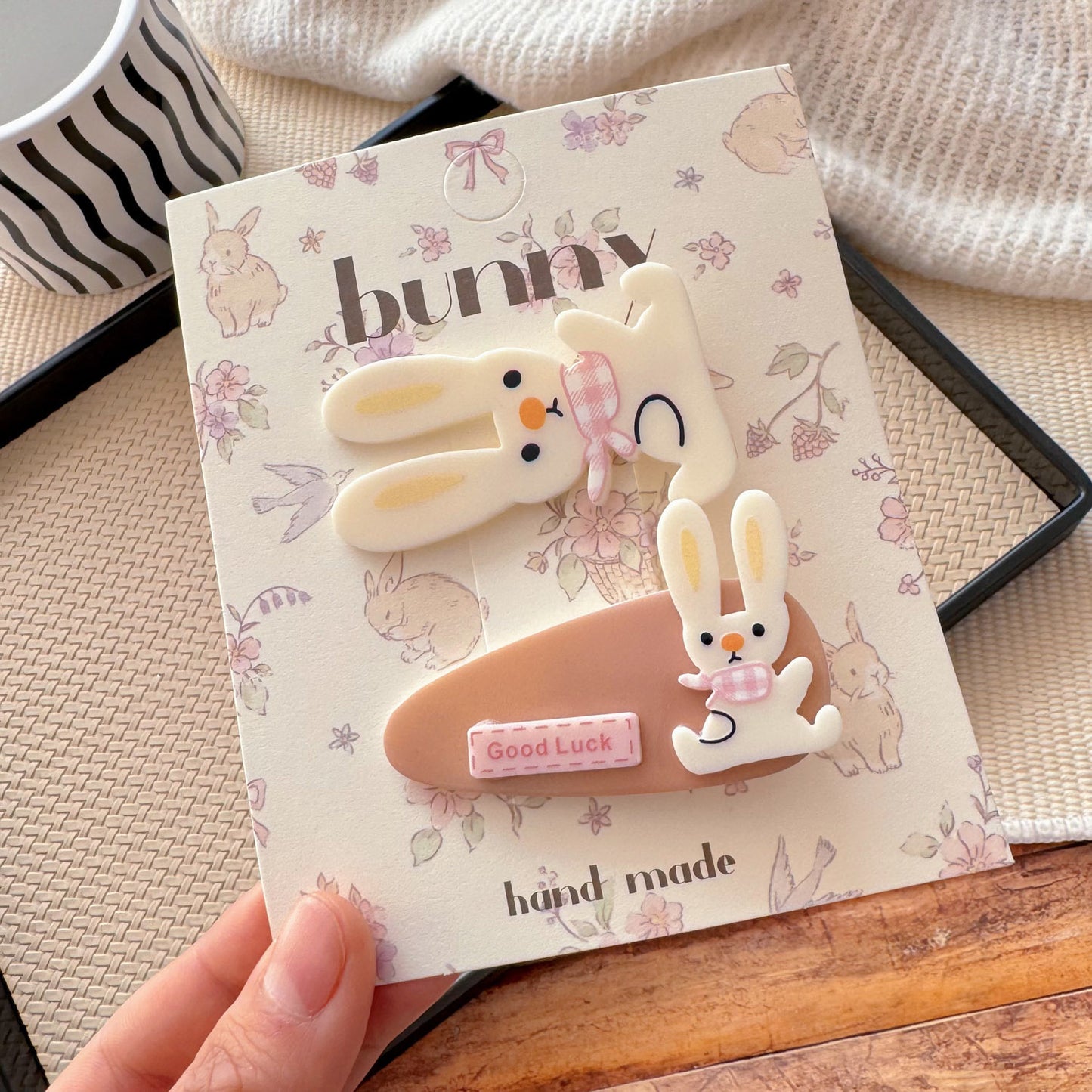 BUNNY® 2-pack Animal Hair Clips