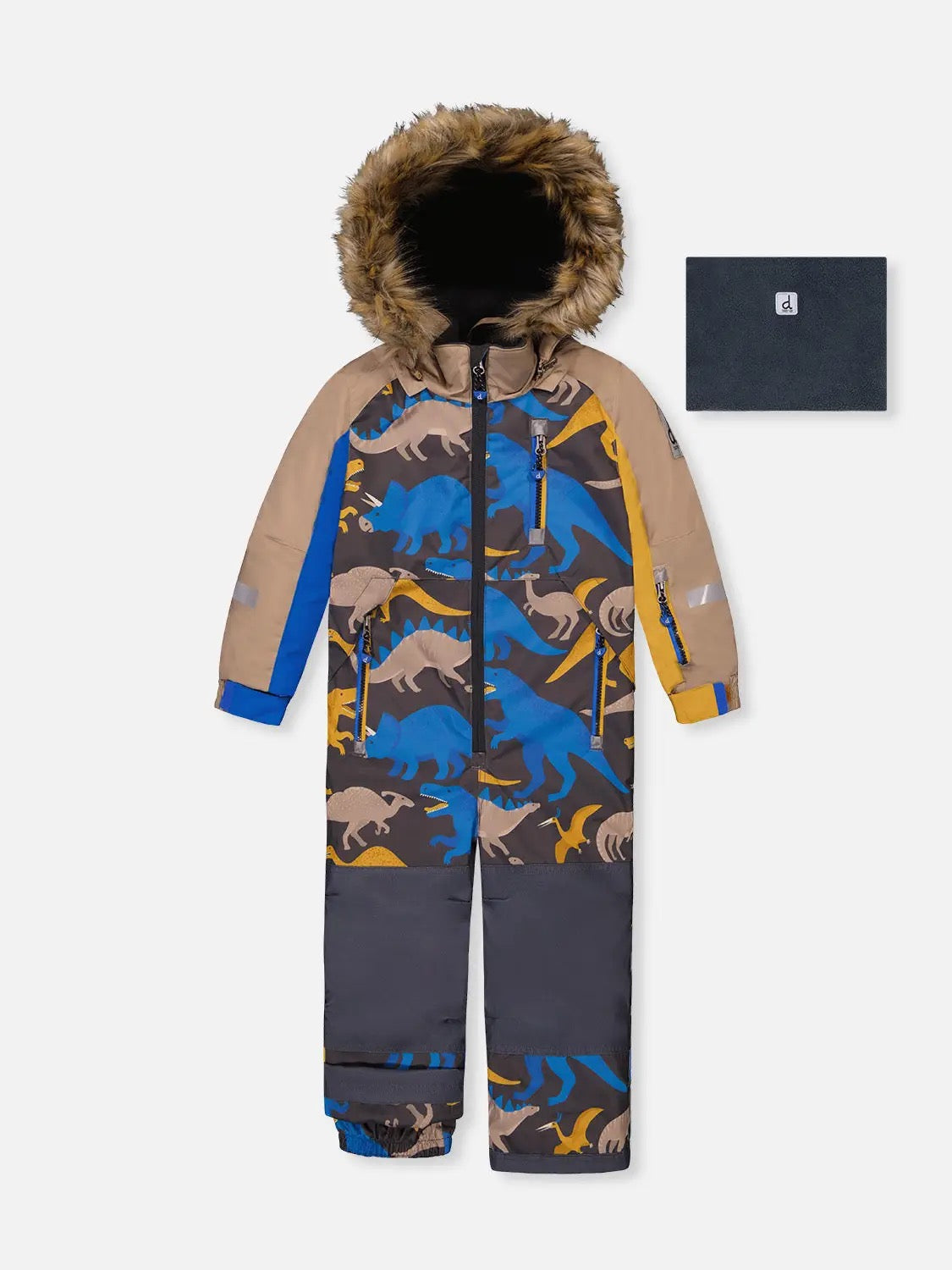 DEUX PAR DEUX Kids One Piece Play Snowsuit