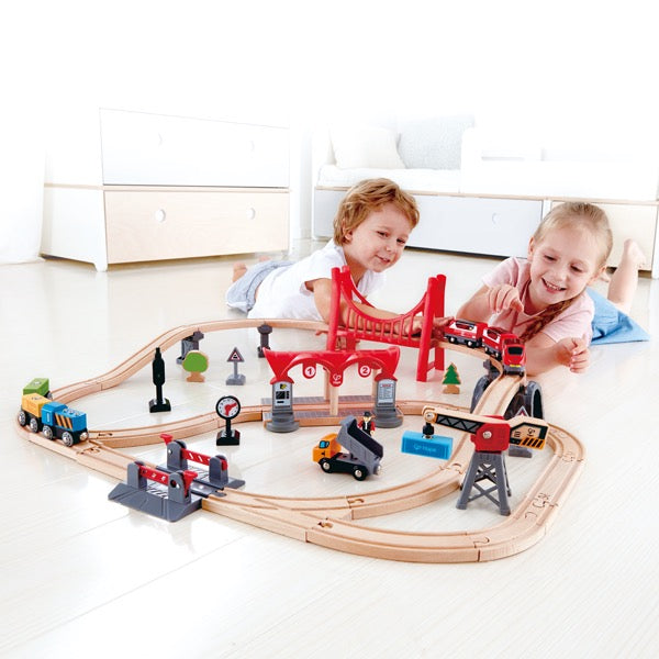Hape® BUSY CITY RAIL SET