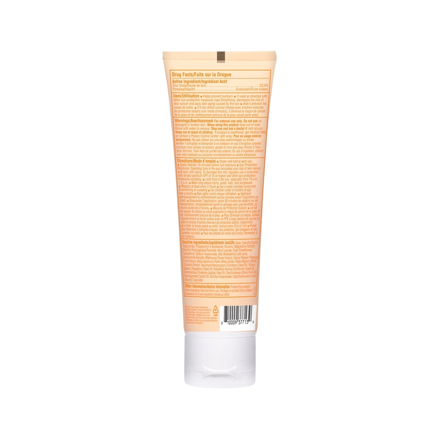 THINK Baby Clear Zinc Sunscreen Sensitive Skin Lotion SPF 50
