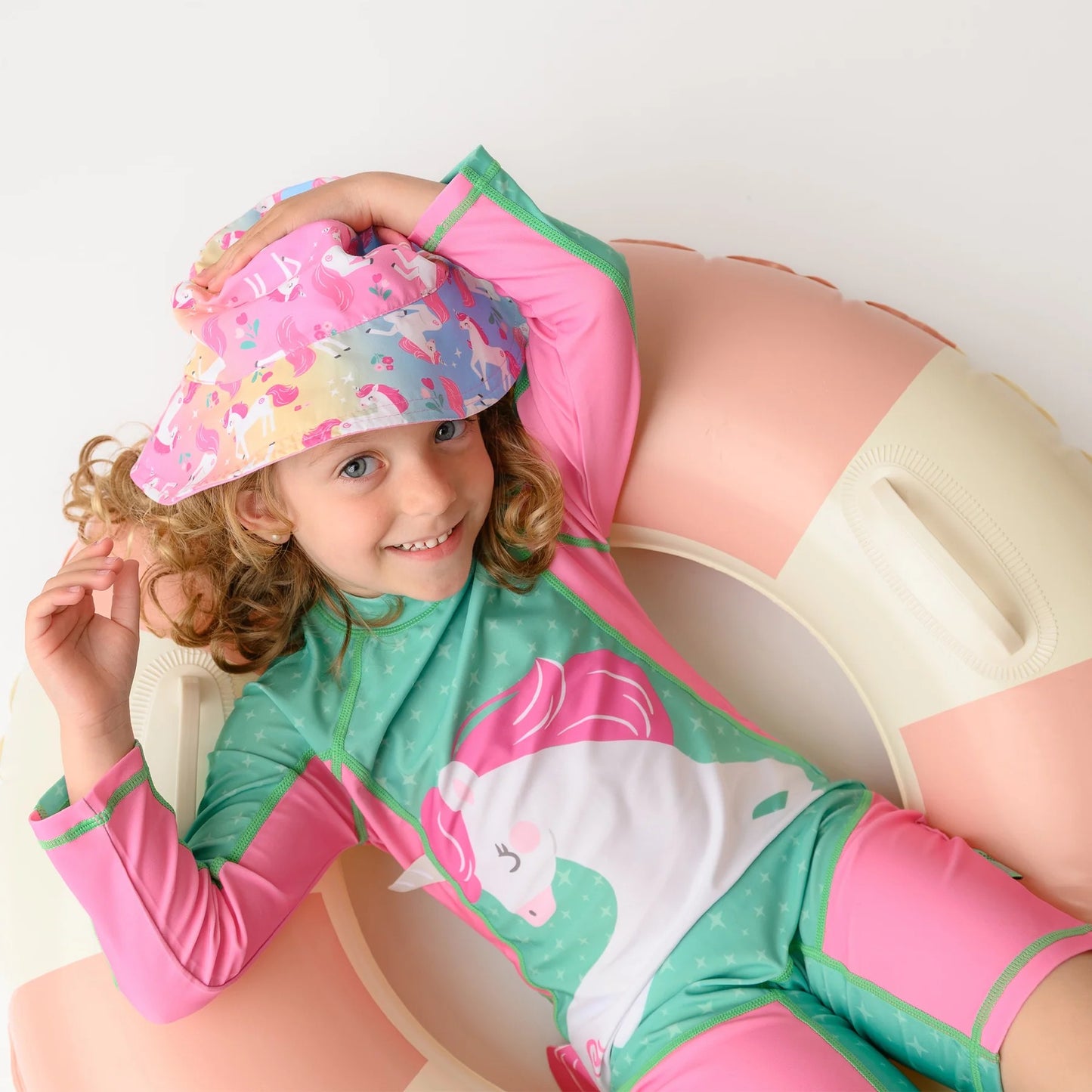 ZOOCCHINI Baby + Toddler UPF50+ Rashguard One Piece Swimsuit