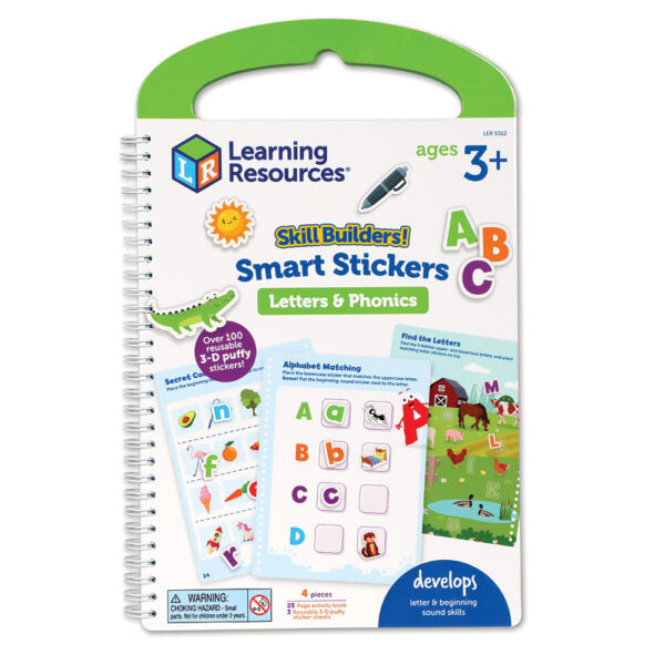 Learning Resources Sb Smart Stickers in Letters & Phonics - product photo