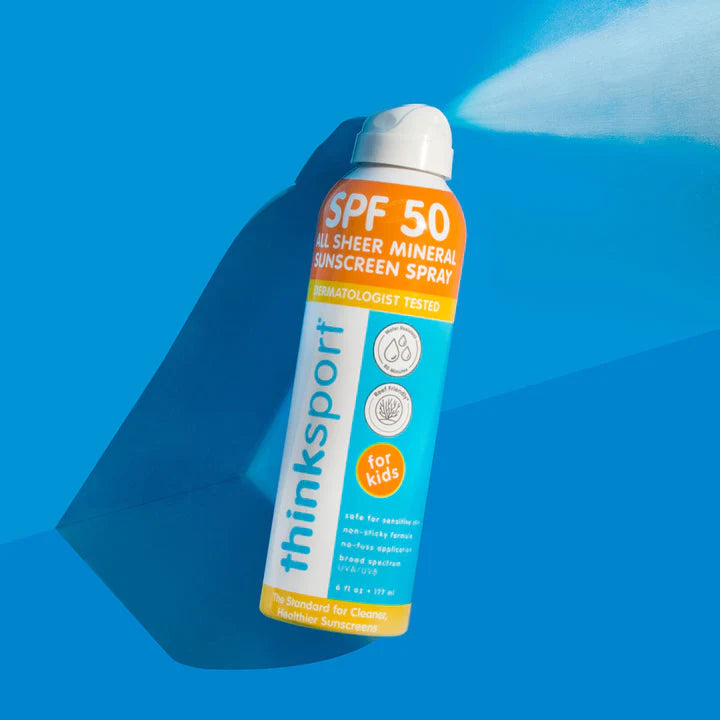 THINK Kids Clear Zinc Sunscreen Spray SPF 50