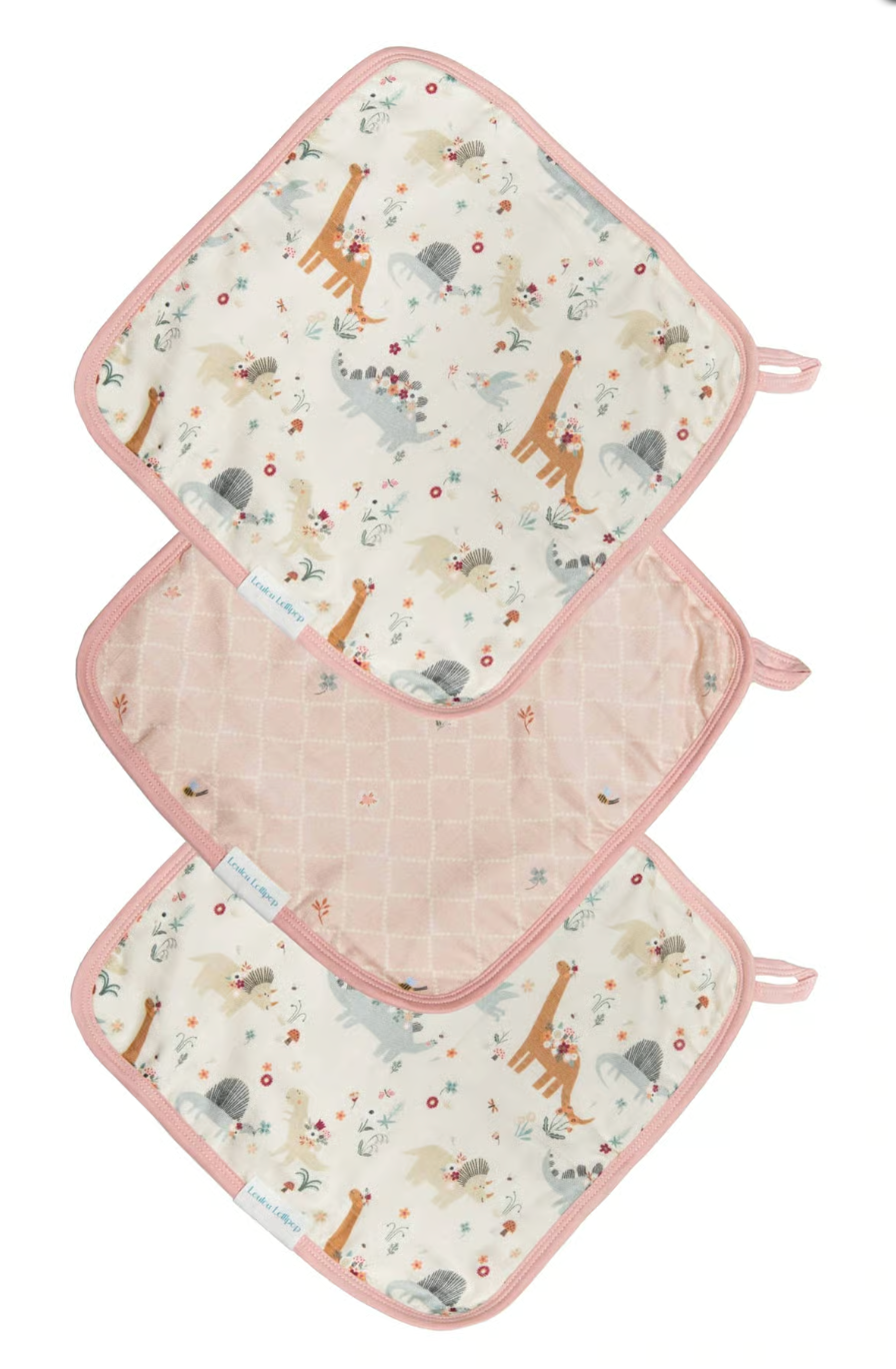 LOULOU LOLLIPOP Muslin Washcloth 3-pieces Set