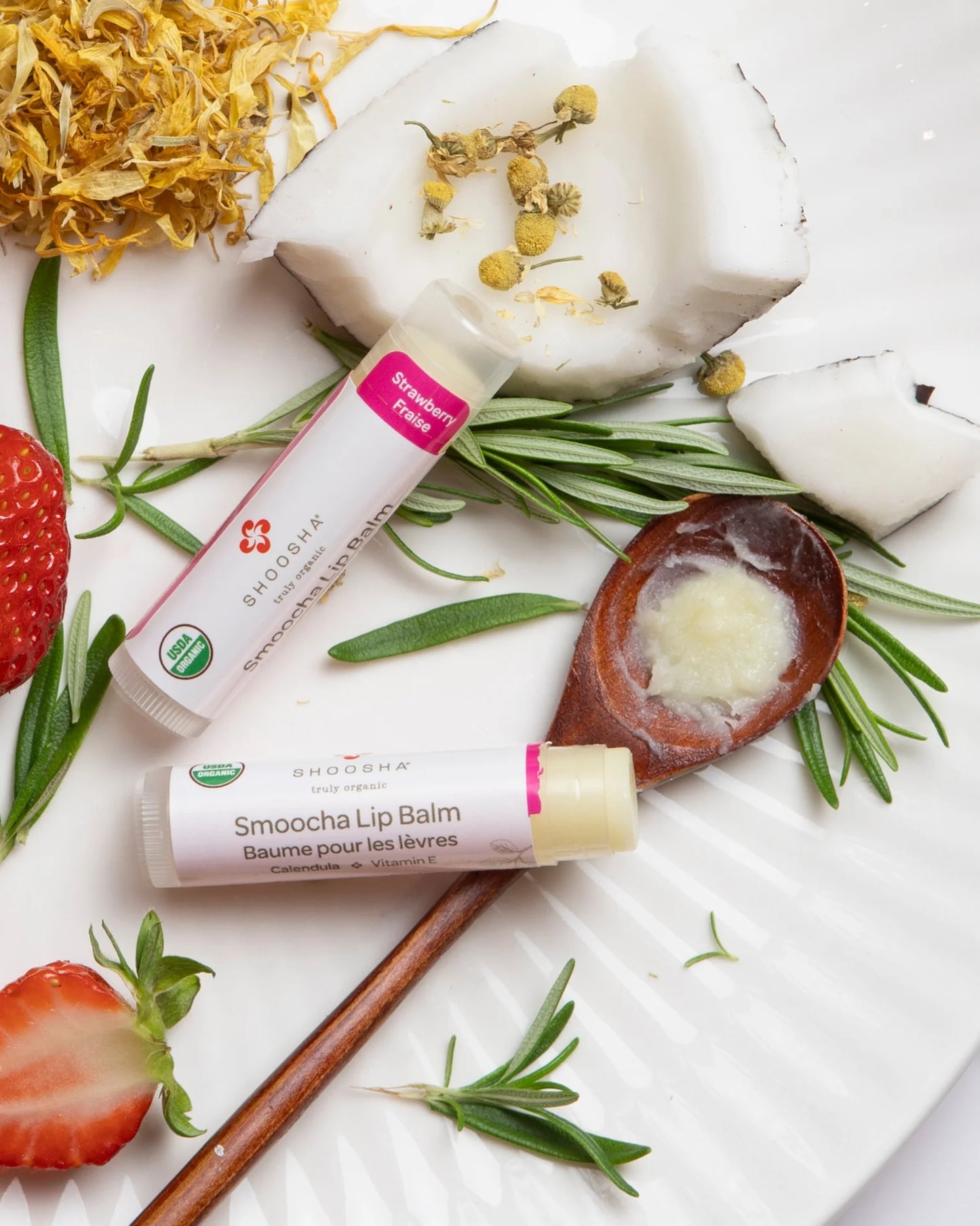 SHOOSHA BABY Organic Smoocha Lip Balms