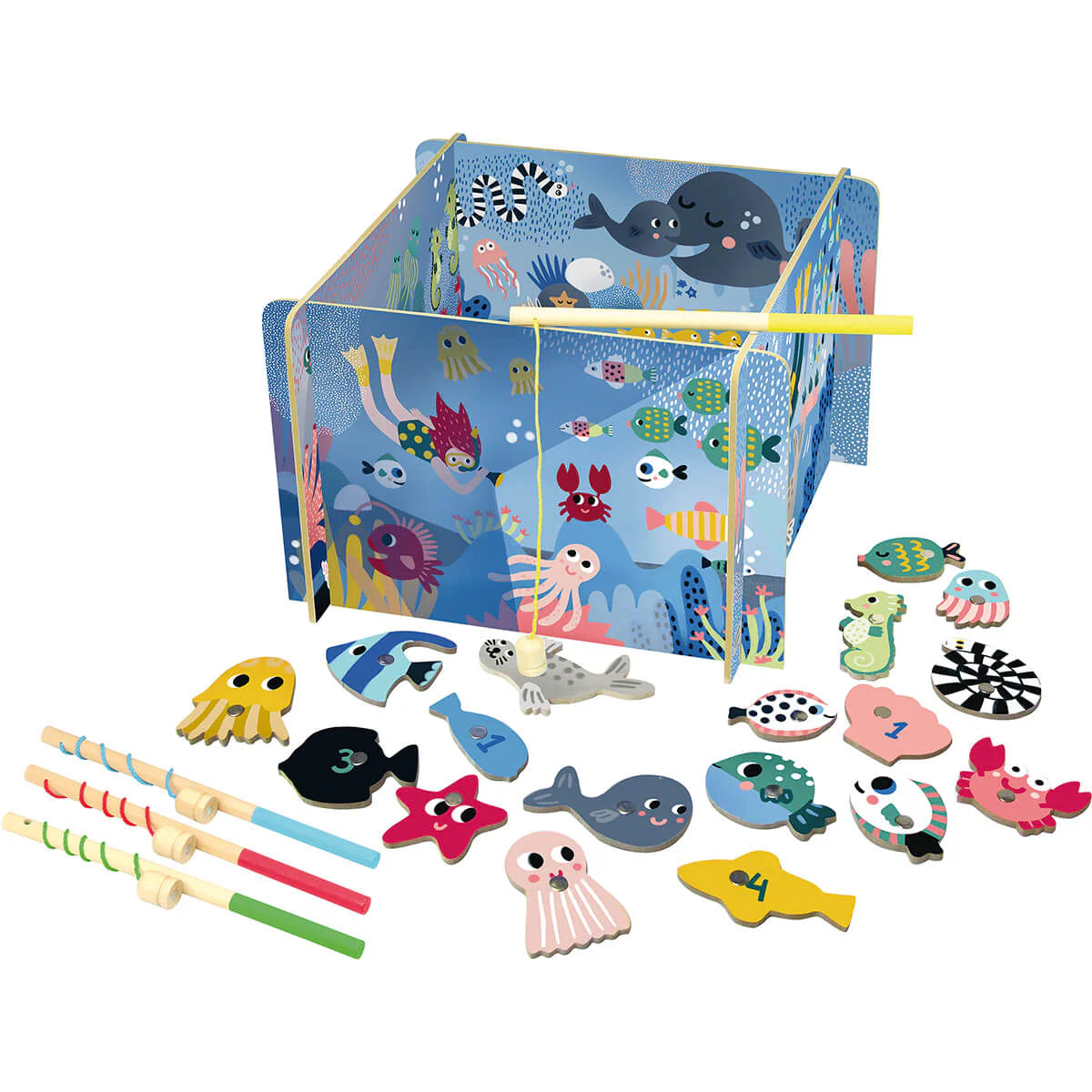 VILAC Michelle Carlslund - Magnetic Fishing Game, large