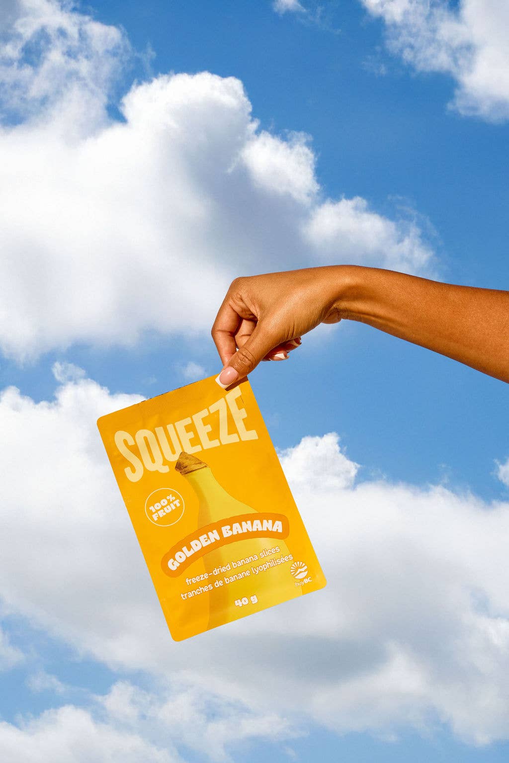 GOLDEN BANANA - FREEZE-DRIED BANANA SLICES (40g)