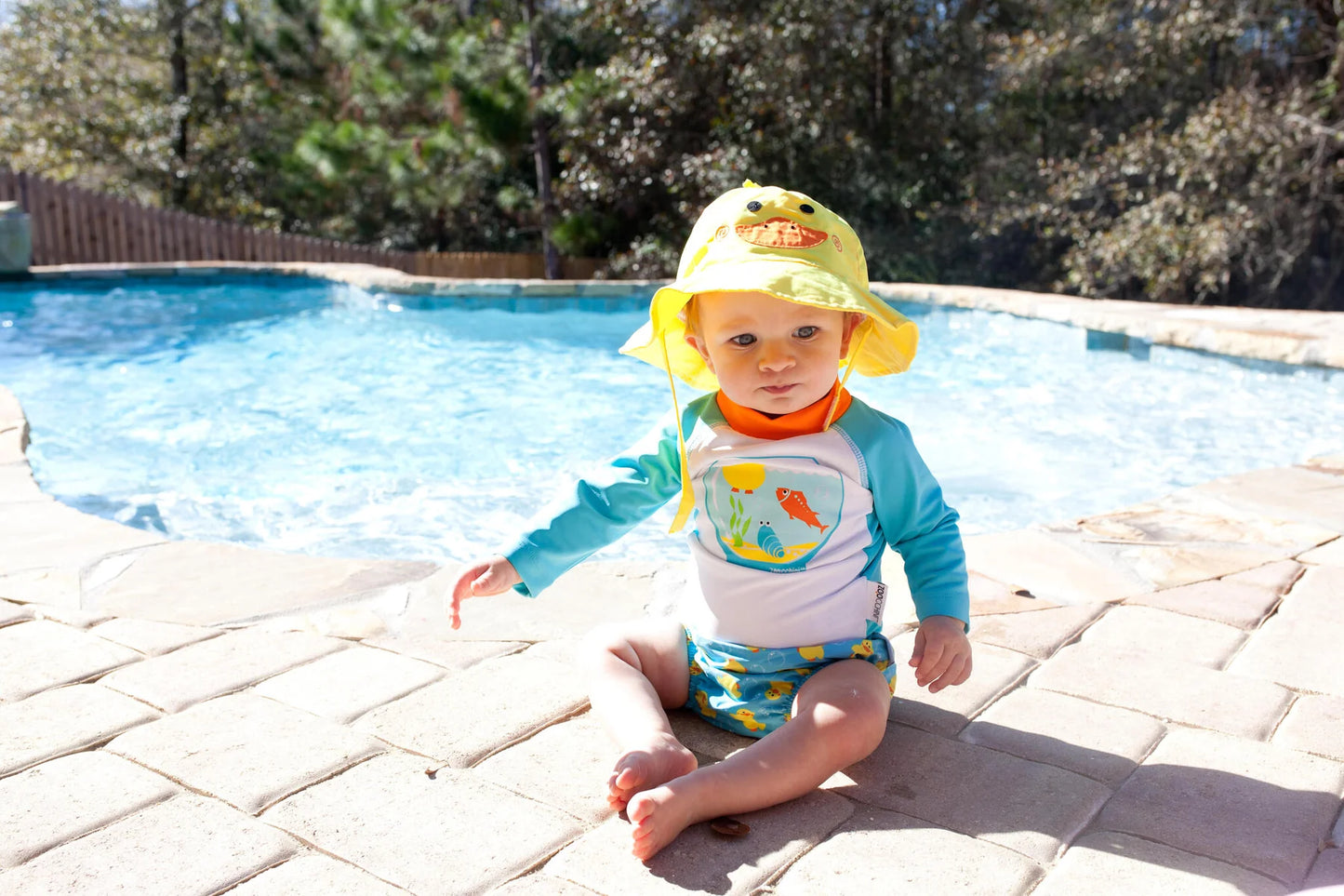 ZOOCCHINI UPF50+ Baby Rash Guard
