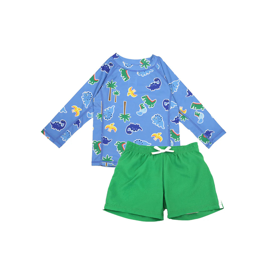 ZOOCCHINI Rashguard Swim Top + Short Set