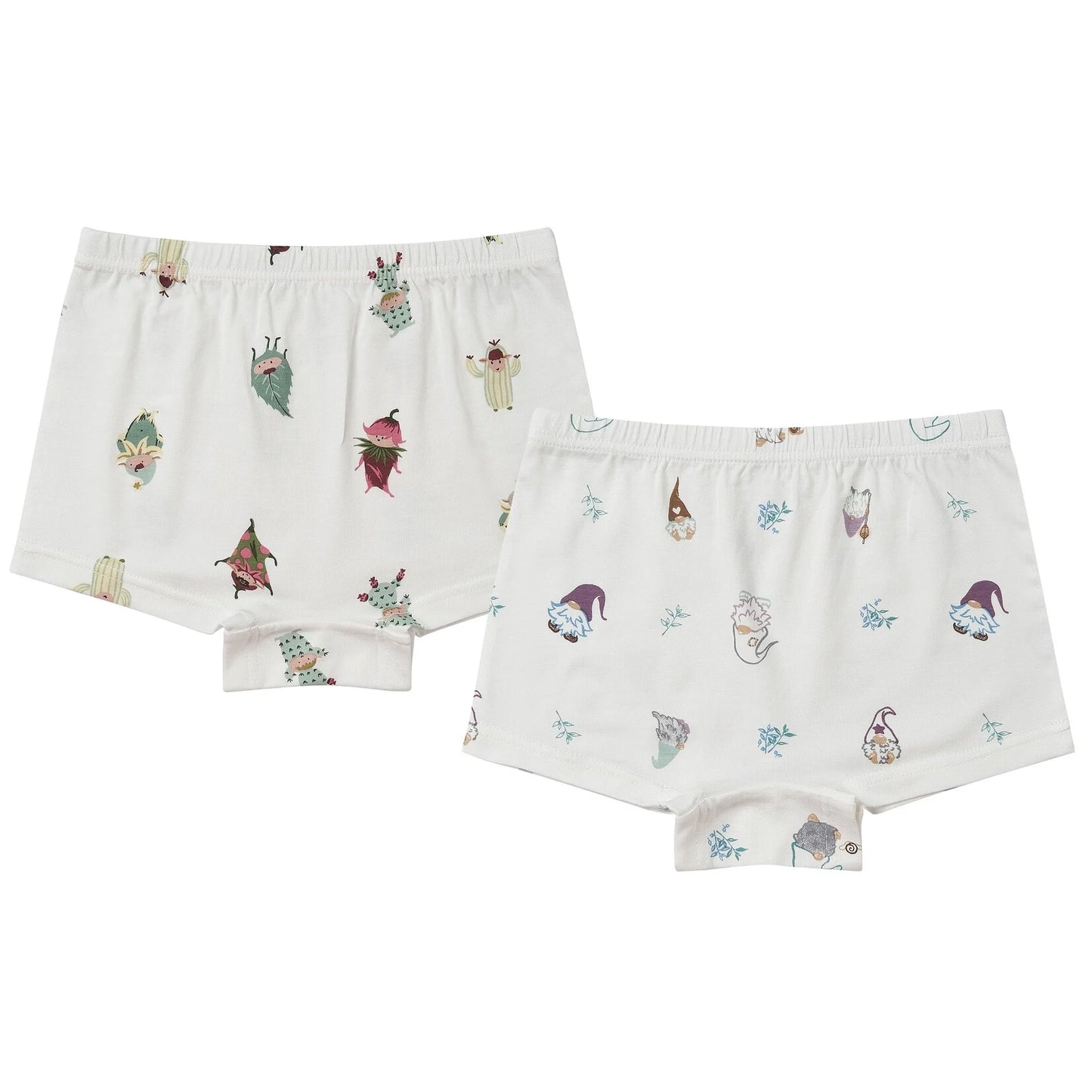 Nest Designs Boxer Briefs Underwear (Bamboo, 2 Pack)