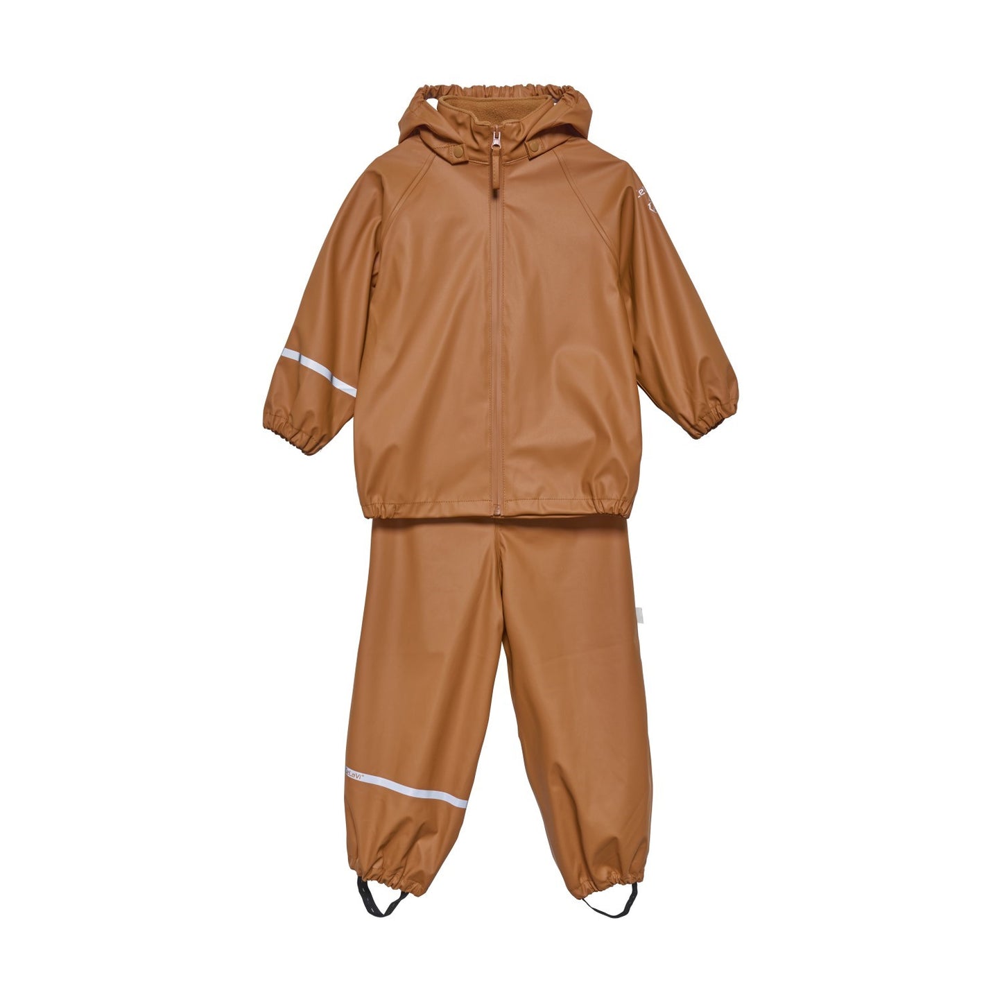 Celavi BASIC RAINWEAR SET -PU Amber Brown