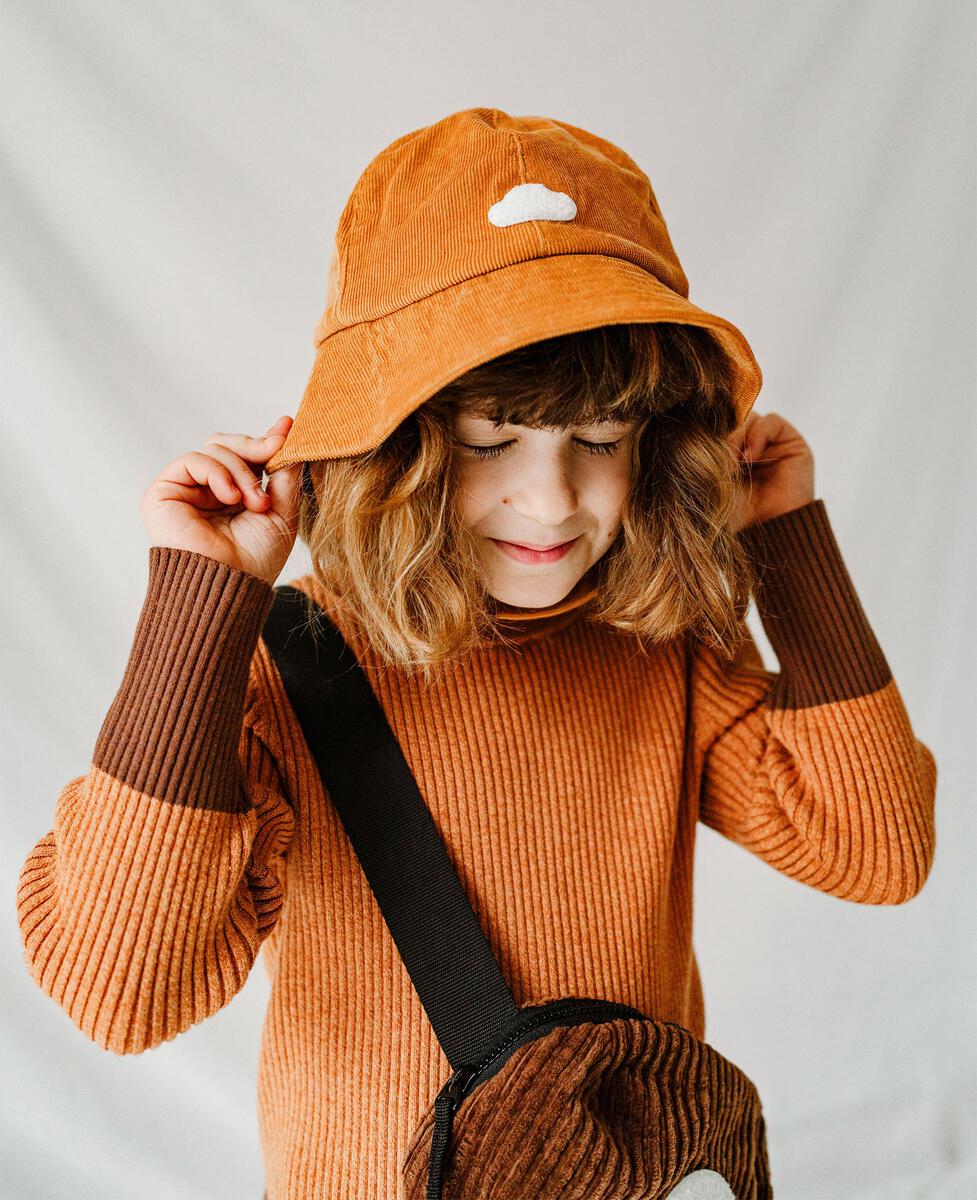 Petite Revery Thin Corduroy Bucket Hat