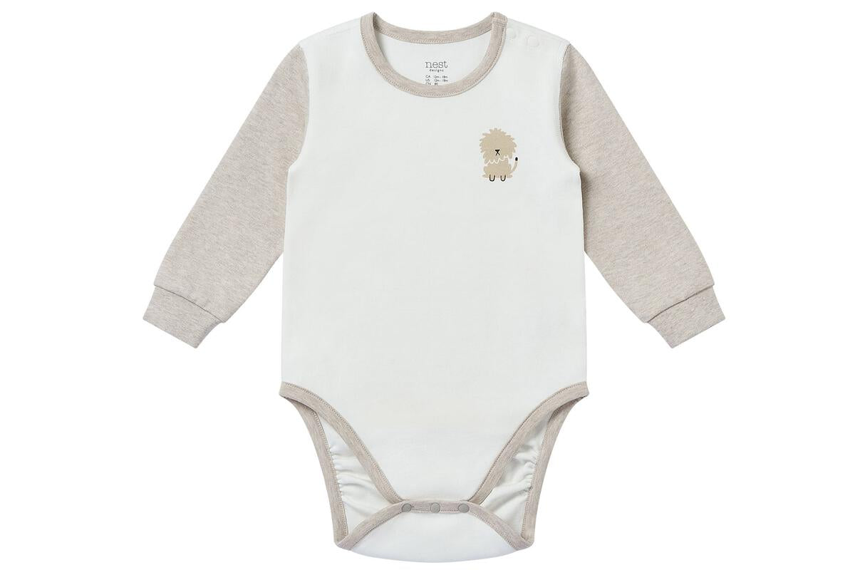 Nest Designs Long Sleeve Onesie (Organic Cotton) - Safawhee!