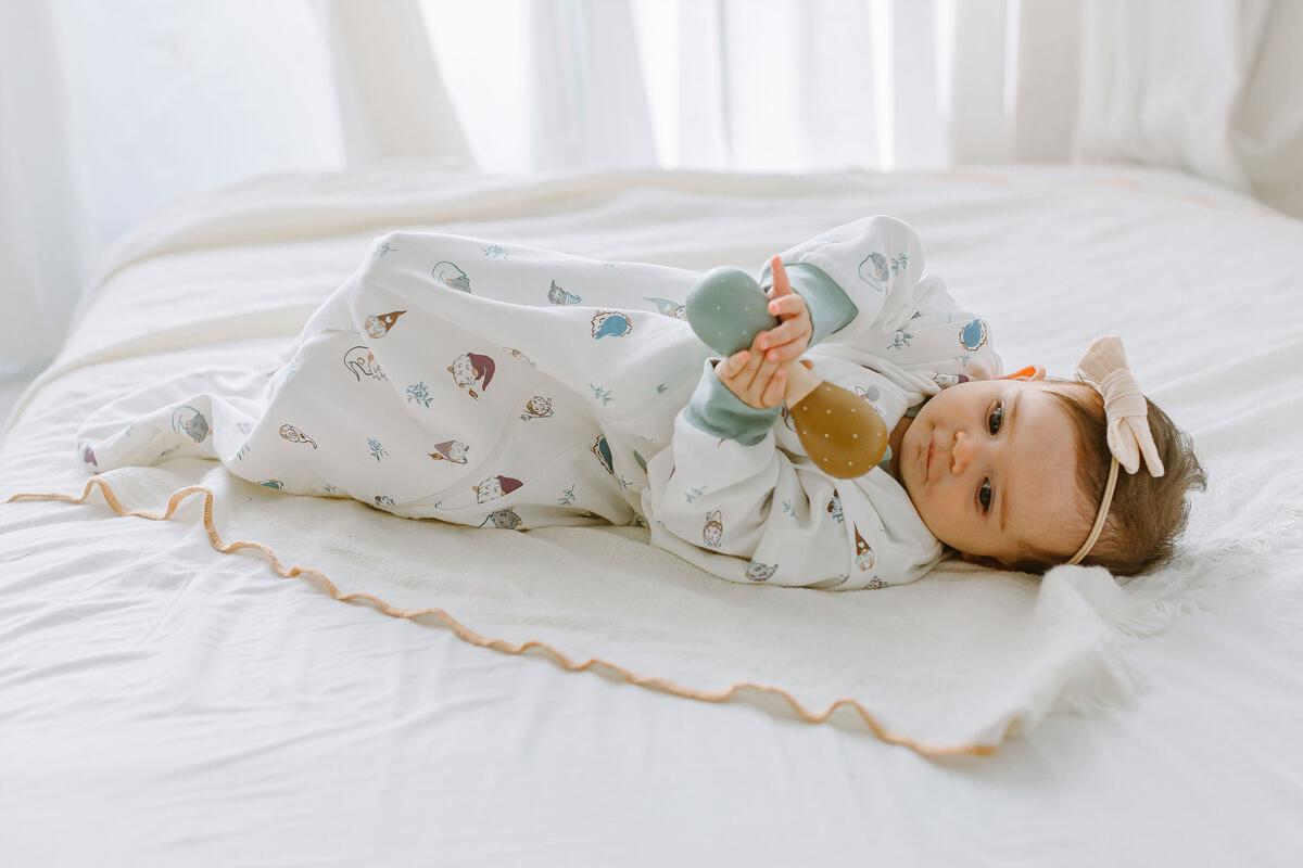 Nest Designs Removable Long Sleeve Sleep Bag 1.0 TOG (Organic Cotton)