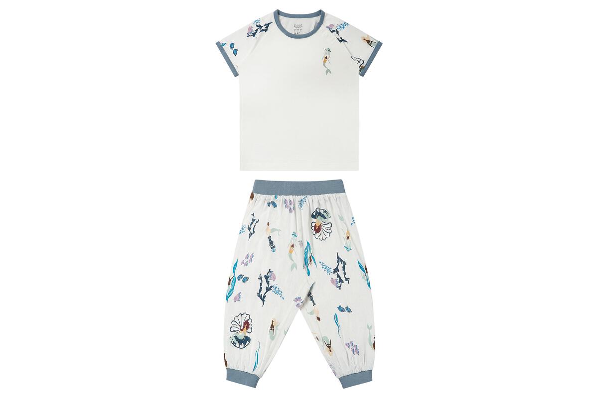 Short Sleeve Play Set (Avocado Bamboo) - Splish Splash