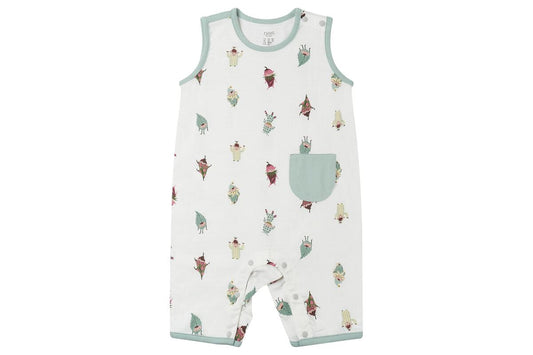 Nest Designs Sleeveless Romper (Bamboo) - Pixie Dust