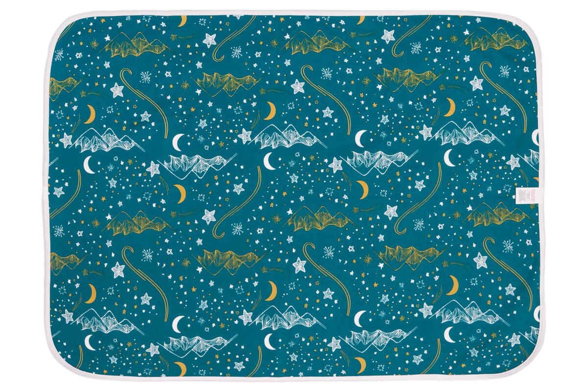 Nest Designs Waterproof Change Pad (Organic Cotton, Small) - Stars