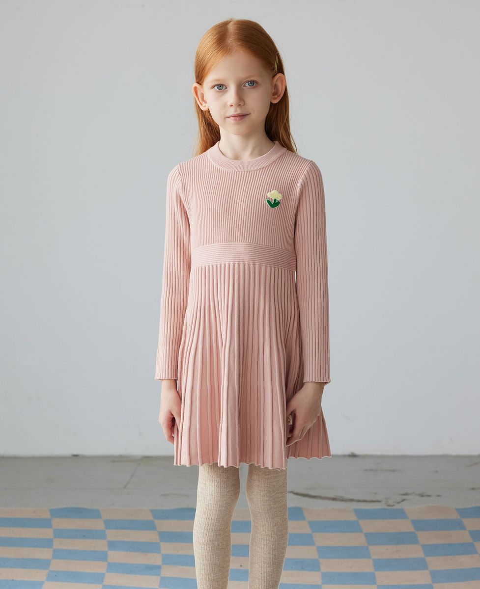 Petite Revery Knit Dress - Dusty Rose