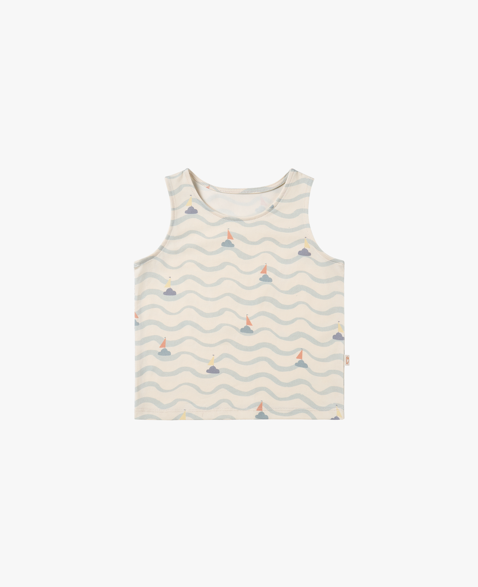 Petite Revery Quick Dry Cooling Cotton Tank Top- Sea La Vie