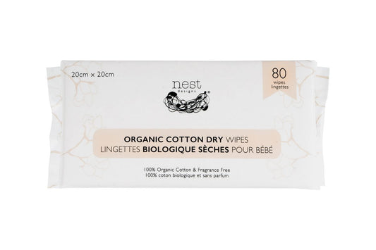 Nest Designs Organic Cotton Dry Baby Wipes